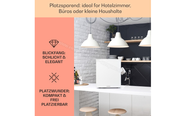 KLARSTEIN Happy Hour 38 Blanc - Mise en situation