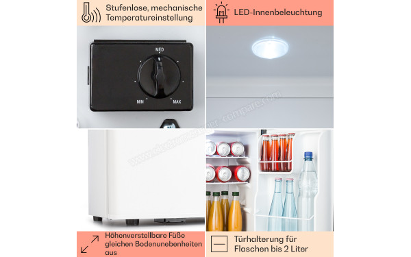 KLARSTEIN Happy Hour 38 Blanc - Mise en situation