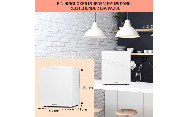 KLARSTEIN Happy Hour 38 Blanc - Dimensions