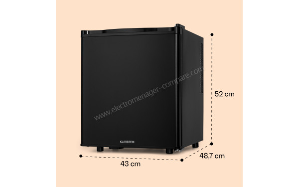 KLARSTEIN Happy Hour 45 Noir - Dimensions