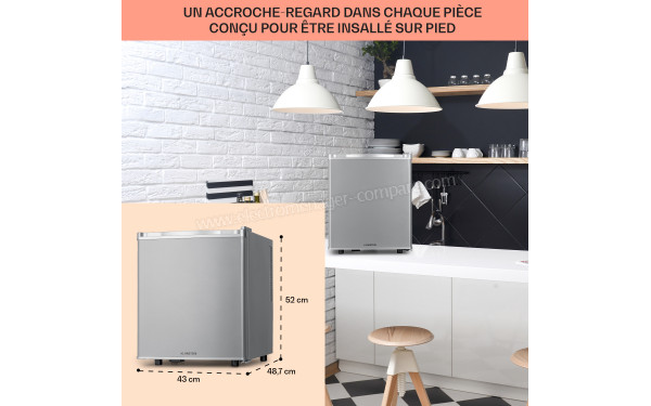 KLARSTEIN Happy Hour 45 Argent - Dimensions