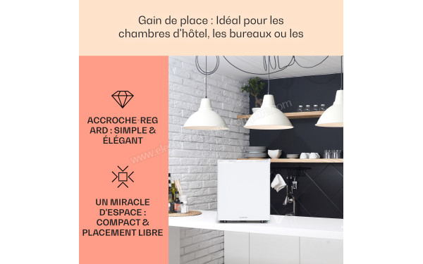 KLARSTEIN Happy Hour 45 Blanc - Mise en situation