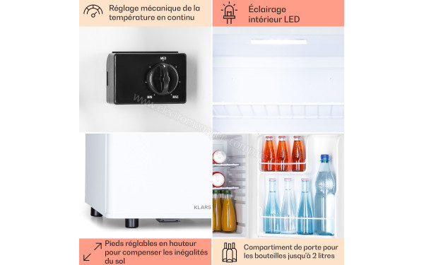 KLARSTEIN Happy Hour 45 Blanc - Mise en situation