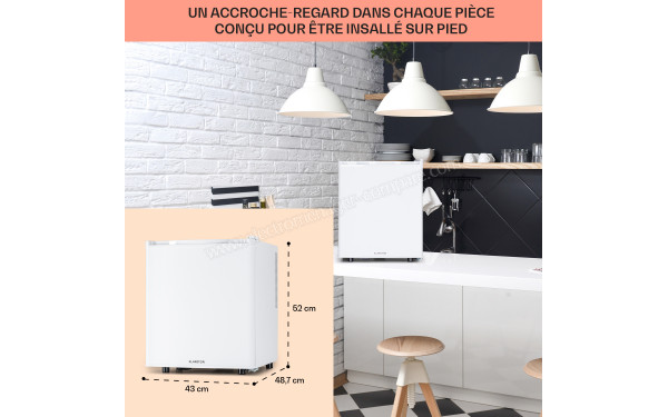 KLARSTEIN Happy Hour 45 Blanc - Dimensions