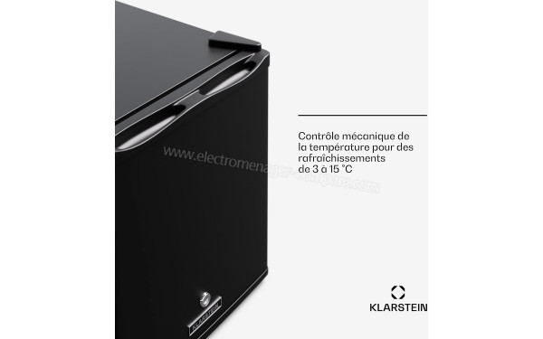 KLARSTEIN Matterhorn 28 Noir - Vue du dessus