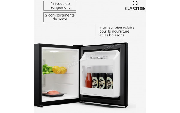 KLARSTEIN Matterhorn 28 Noir - Vue de l'int&eacute;rieur