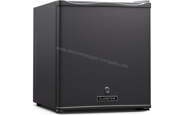 KLARSTEIN Matterhorn 28 Acier Inoxydable Noir - Vue 3/4 gauche