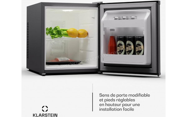 KLARSTEIN Matterhorn 28 Acier Inoxydable Noir - Vue de l'int&eacute;rieur