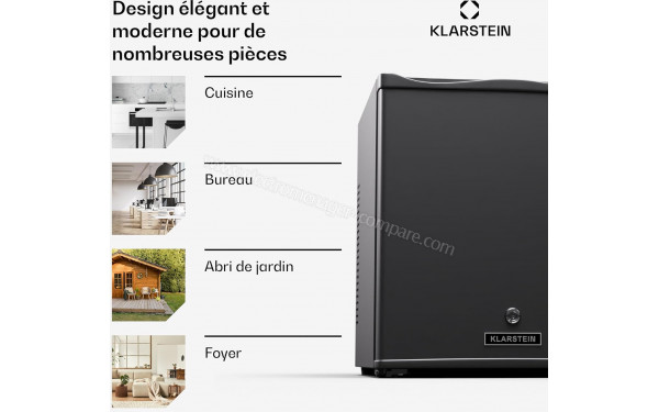 KLARSTEIN Matterhorn 28 Acier Inoxydable Noir - Mise en situation