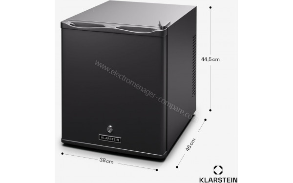 KLARSTEIN Matterhorn 28 Acier Inoxydable Noir - Dimensions