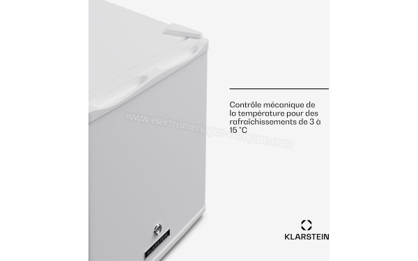 KLARSTEIN Matterhorn 28 Blanc - Vue du dessus