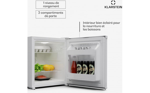 KLARSTEIN Matterhorn 28 Blanc - Vue de l'int&eacute;rieur