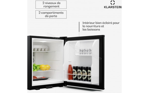 KLARSTEIN Matterhorn 44 Noir - Vue de l'int&eacute;rieur