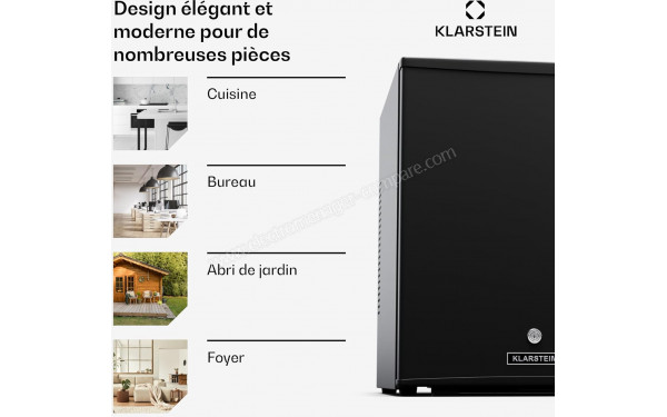 KLARSTEIN Matterhorn 44 Noir - Mise en situation