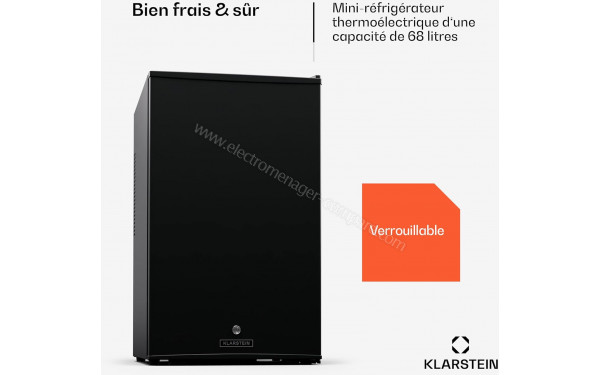 KLARSTEIN Matterhorn 68 Noir - Mise en situation