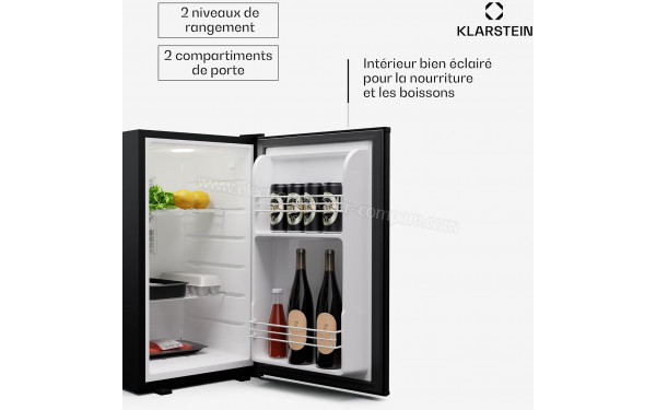 KLARSTEIN Matterhorn 68 Noir - Vue de l'int&eacute;rieur