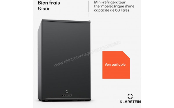 KLARSTEIN Matterhorn 68 Acier Inoxydable Noir - Mise en situation