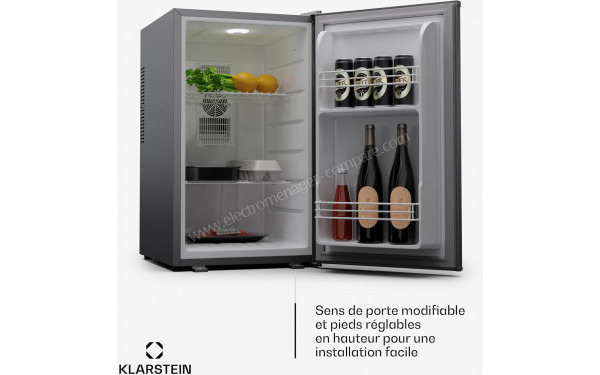 KLARSTEIN Matterhorn 68 Acier Inoxydable Noir - Vue de l'int&eacute;rieur