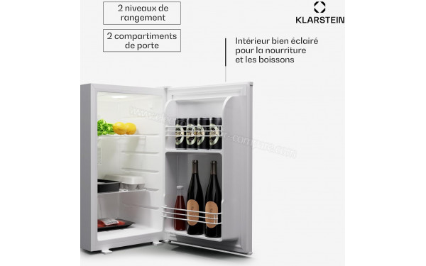 KLARSTEIN Matterhorn 68 Blanc - Vue de l'int&eacute;rieur