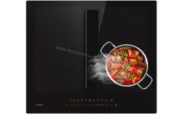 KLARSTEIN Chef-Fusion Down Air System 60 Noir - Vue du dessus