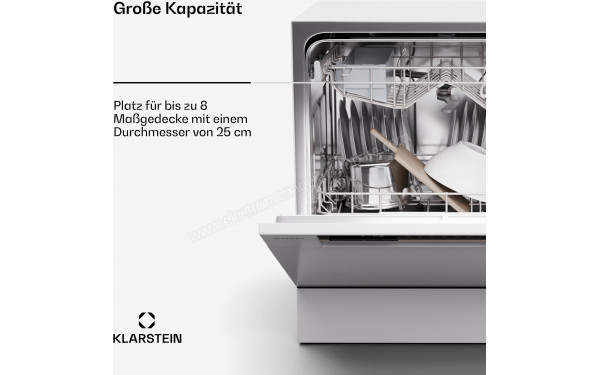 KLARSTEIN Amazonia 8 Eco Blanc - Vue de l'int&eacute;rieur