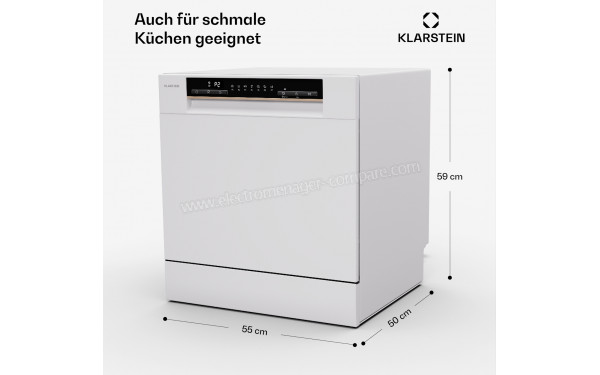 KLARSTEIN Amazonia 8 Eco Blanc - Dimensions