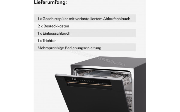 KLARSTEIN Amazonia 8 Eco Noir - Vue 3/4 droite