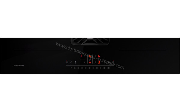 KLARSTEIN AirJet 83 Down Air System Noir - Panneau de commandes