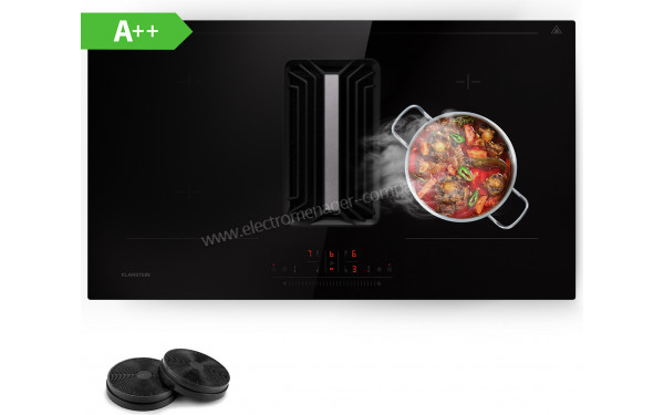 KLARSTEIN AirJet 90 Down Air System Noir - Vue du dessus