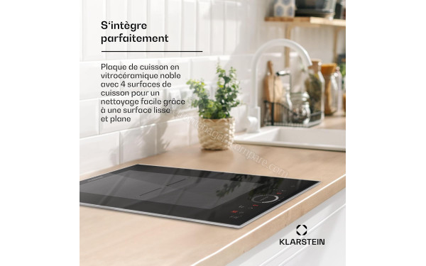 KLARSTEIN Delicatessa Domino Prime Noir - Mise en situation