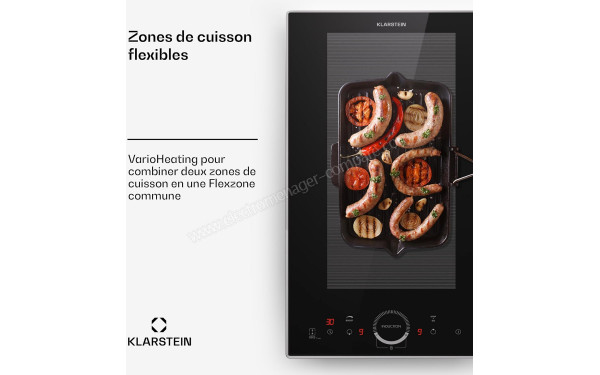 KLARSTEIN Delicatessa Domino Prime Noir - Mise en situation