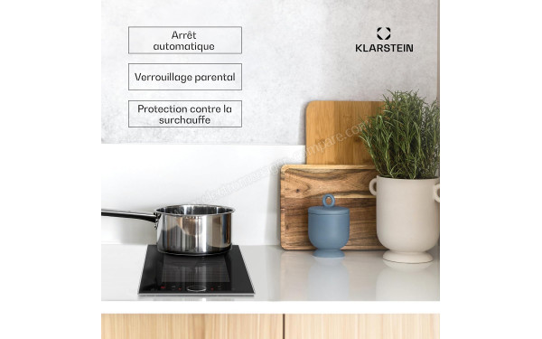 KLARSTEIN Delicatessa Domino Prime Noir - Mise en situation