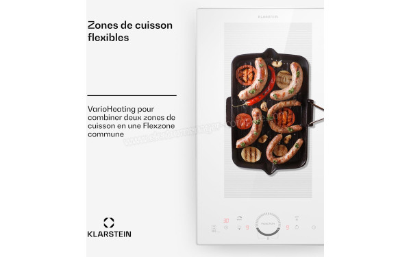KLARSTEIN Delicatessa Domino Prime Blanc - Mise en situation