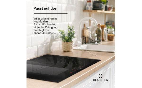 KLARSTEIN Delicatessa 70 Hybrid Noir - Mise en situation