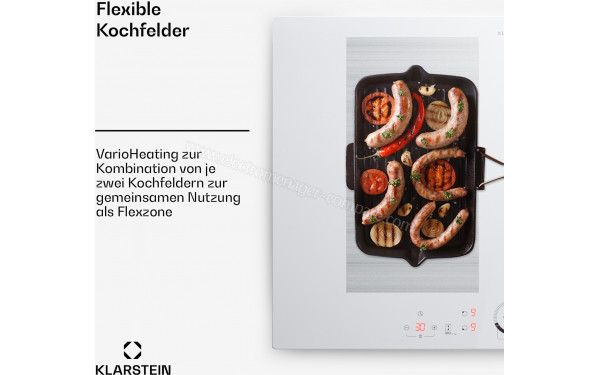 KLARSTEIN Delicatessa 70 Hybrid Blanc - Mise en situation