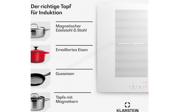 KLARSTEIN Delicatessa 70 Hybrid Blanc - Mise en situation