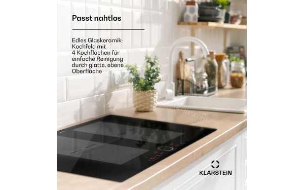 KLARSTEIN Delicatessa 77 Flex Noir - Mise en situation