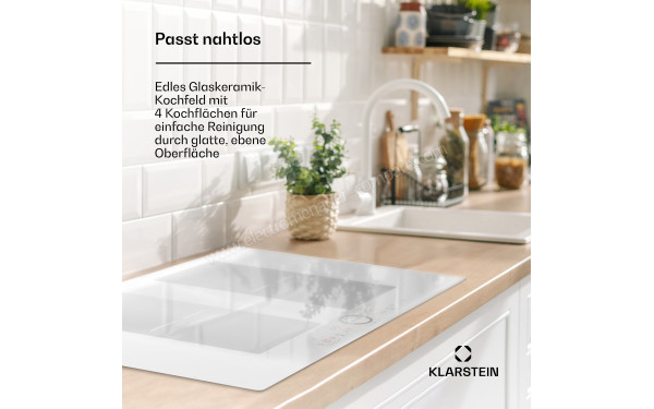 KLARSTEIN Delicatessa 77 Flex Blanc - Mise en situation