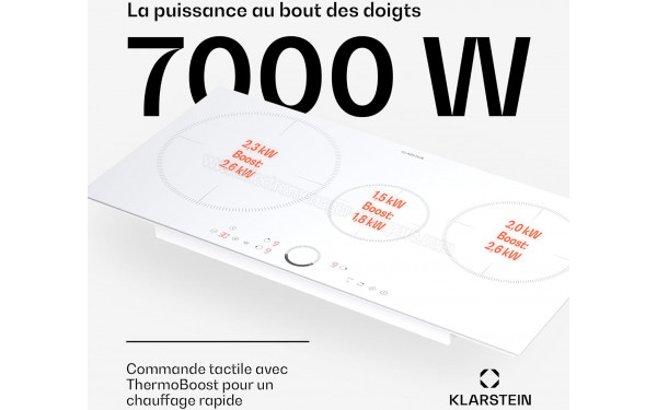 KLARSTEIN Delicatessa 80 Blanc - Dimensions