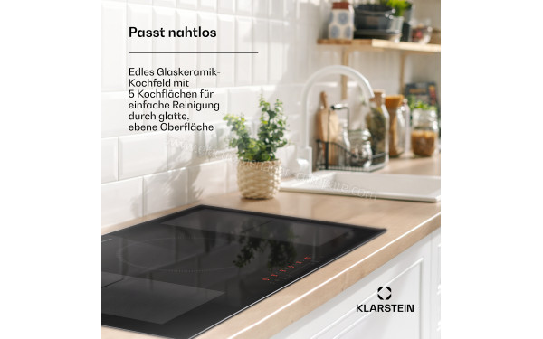 KLARSTEIN Delicatessa 90 Hybrid Prime Noir - Mise en situation