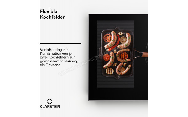 KLARSTEIN Delicatessa 90 Hybrid Prime Noir - Mise en situation