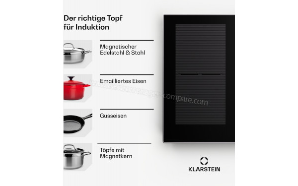 KLARSTEIN Delicatessa 90 Hybrid Prime Noir - Mise en situation