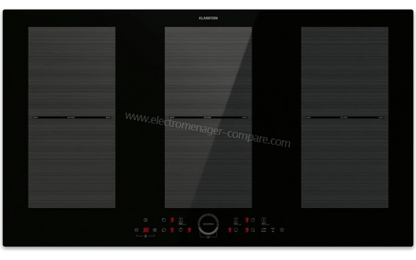 KLARSTEIN Delicatessa 90 Full Flex Noir - Vue du dessus