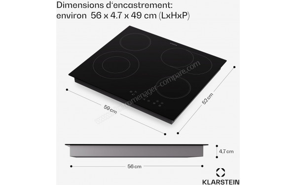 KLARSTEIN Virtuosa 4 - Dimensions