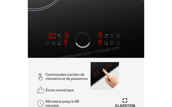 KLARSTEIN Virtuosa 90 - Panneau de commandes