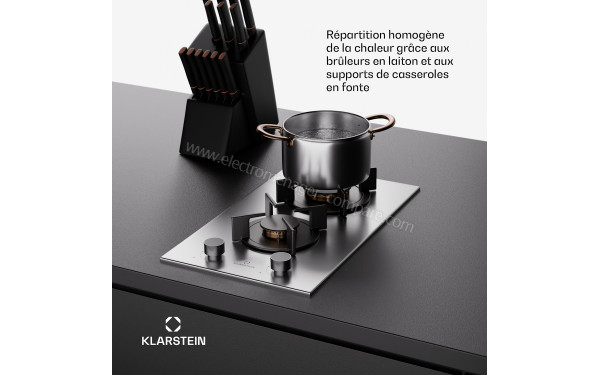 KLARSTEIN Goldflame 2 Inox - Mise en situation