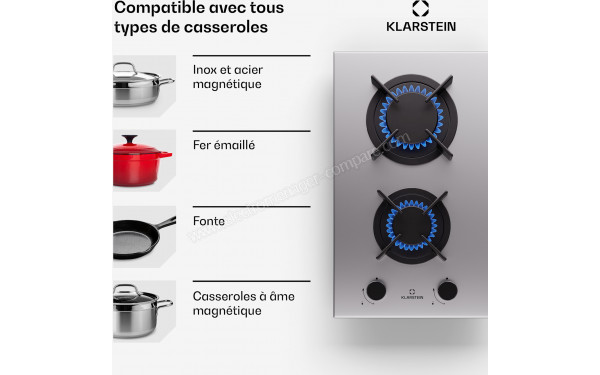 KLARSTEIN Goldflame 2 Inox - Mise en situation