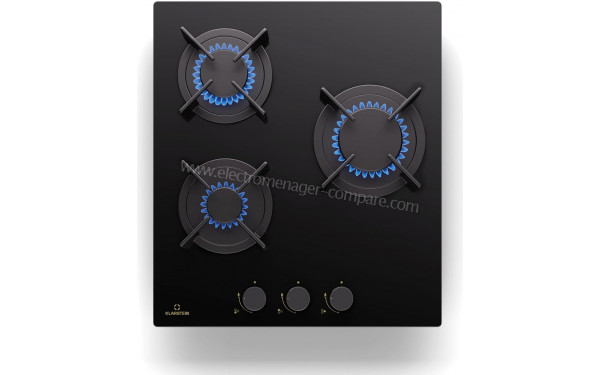 KLARSTEIN Goldflame 3 Noir 2023 - Vue du dessus