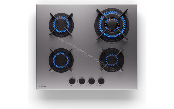 KLARSTEIN Goldflame 4 Inox - Vue du dessus