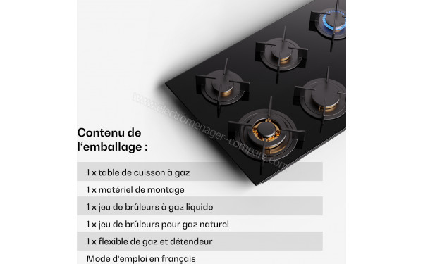 KLARSTEIN Goldflame 6 Noir - Mise en situation